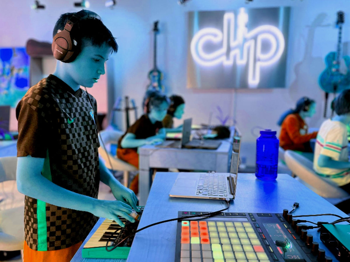 Camps de production musicale pour les 9 à 13 ans