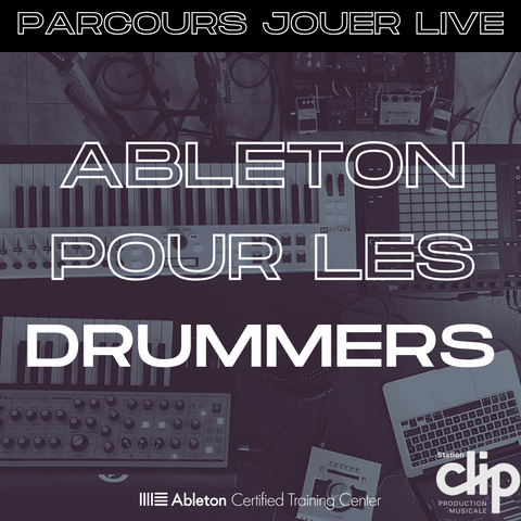 Atelier : Ableton pour les drummers (SPDSX et Drum racks) - 21 novembre - 18h à 21h