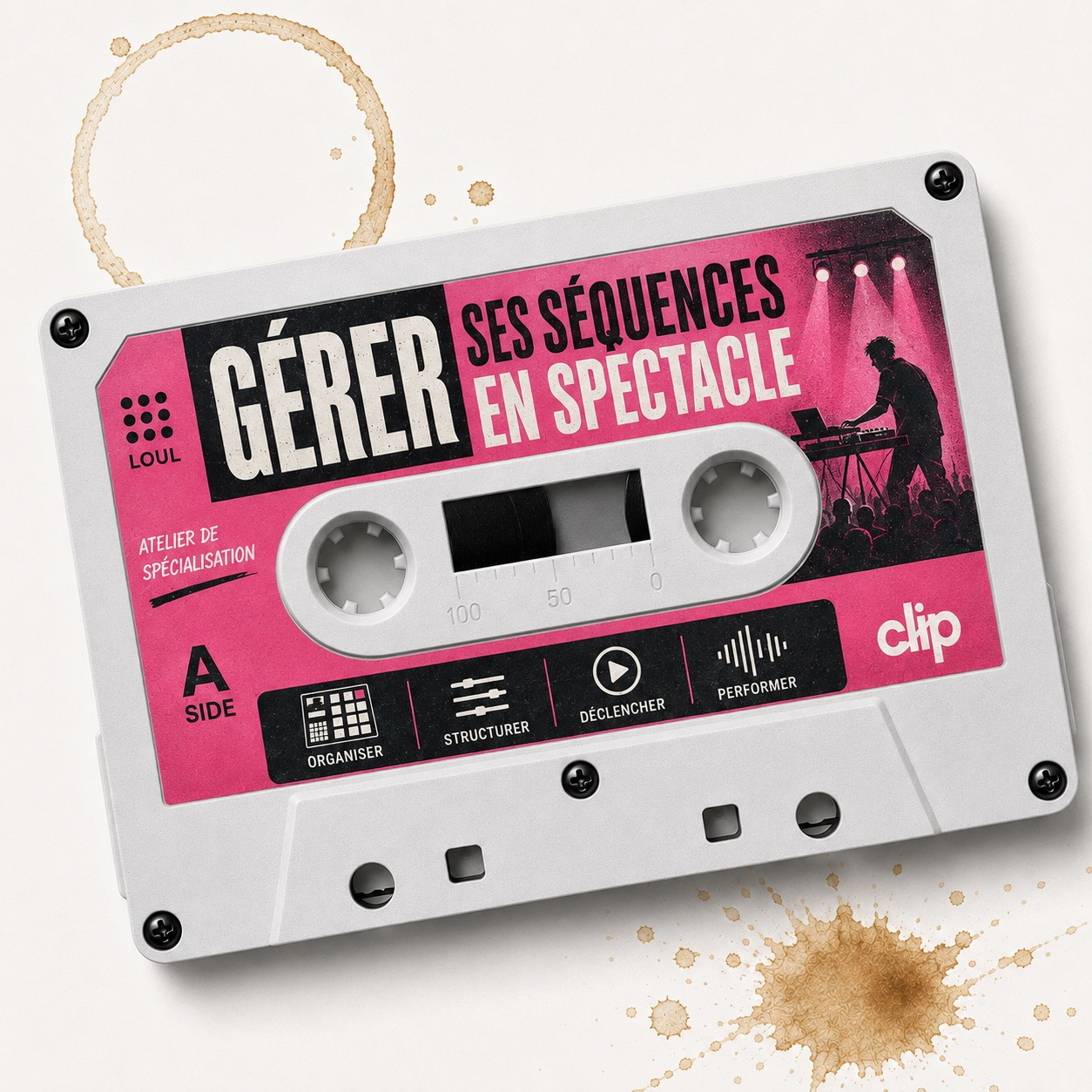 Gérer ses séquences en spectacle