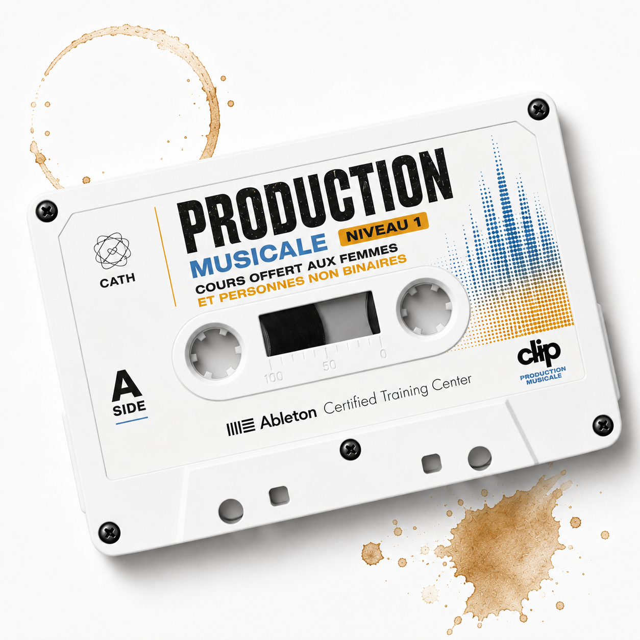 Le Parcours Fondations - Débuter la production musicale avec Ableton Live (femmes et personnes non-binaires)